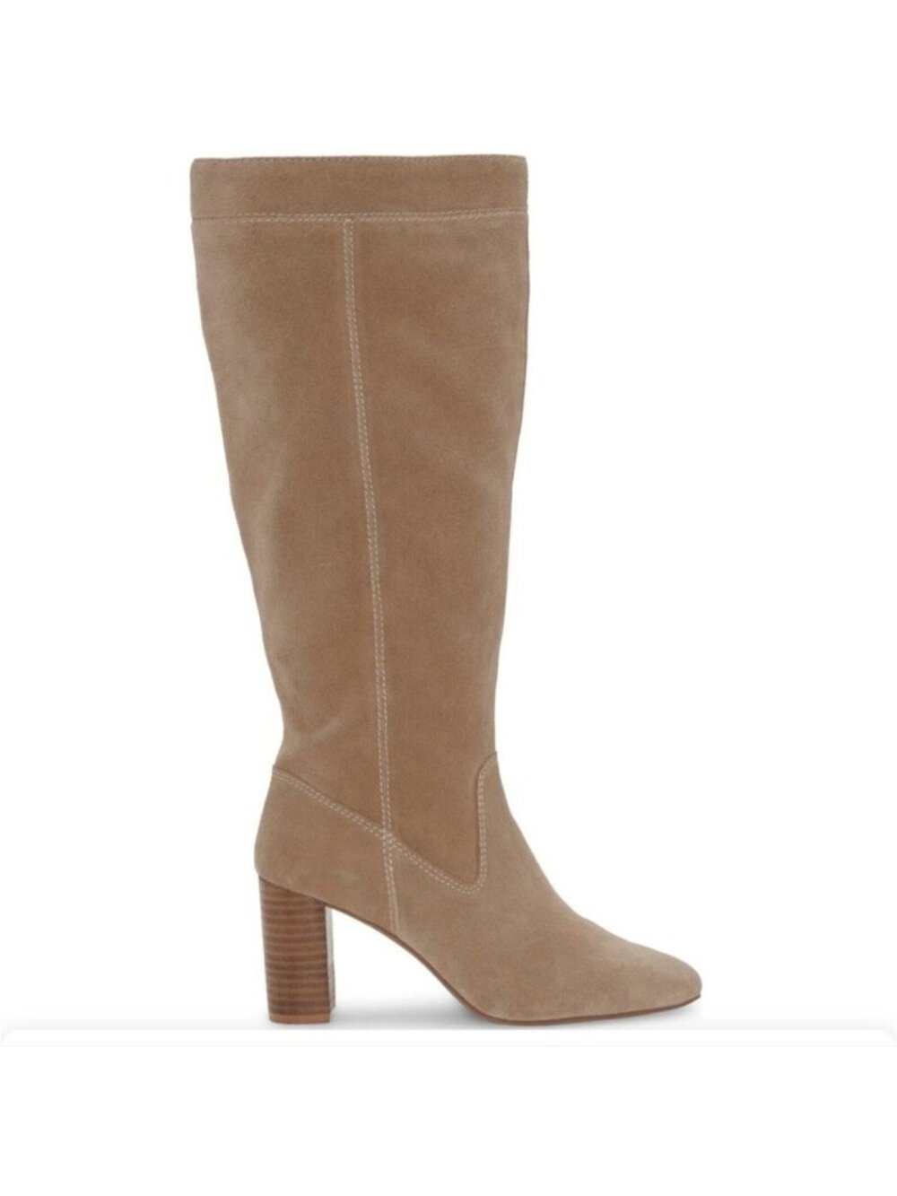 NEW Vince Camuto Lumina Knee High Boots Boho Chic Minimalist Womens 8 Wide Calf